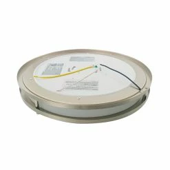 Project Source Round Flush Mount Ceiling Light - LED - 14-in - Metal/Acrylic - Brushed Nickel 9 Project Source Round Flush Mount Ceiling Light - LED - 14-in - Metal/Acrylic - Brushed Nickel -STYLE SELECTIONS Shop 03245019d L