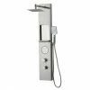 Style Selections Shower Panel - 7 7/8-in x 47 1/4-in - Square Head - Stainless Steel -STYLE SELECTIONS Shop 14925020 L