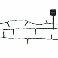 150 LED Solar Dual Function String Lights - Warm White