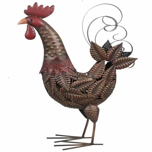 Style Selections 20.25-in Bronze Rooster Figurine 5 Style Selections 20.25-in Bronze Rooster Figurine -STYLE SELECTIONS Shop 18835043 L