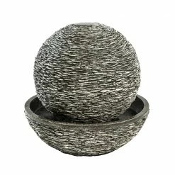 Style Selections 24.02-in H Polyresin Outdoor Fountain