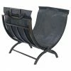 Foldable Log Holder and Tote - Black 1 Foldable Log Holder and Tote - Black -STYLE SELECTIONS Shop 30736524 L
