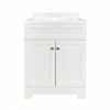 Style Selections Ellenbee Bathroom Vanity with Top White 24-in -STYLE SELECTIONS Shop 31915077 L