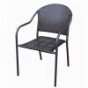 Style Selections Pelham Bay Brown Woven Wicker Patio Chair -STYLE SELECTIONS Shop 32015269 L