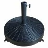 Style Selections 21-in Round Wheeled Concrete-Filled Resin Umbrella Base -STYLE SELECTIONS Shop 32017661 L