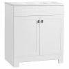 Leisel 2-Door Vanity - 1 Sink - 31-in - White -STYLE SELECTIONS Shop 40975010 L