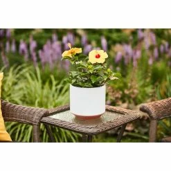 Style Selections Spruce Hills Brown 20-in x 20-in Patio Side Table -STYLE SELECTIONS Shop 41355015b L