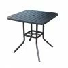 Style Selections Pelham Bay Black Steel Square Patio Bistro Table -STYLE SELECTIONS Shop 41535432 L