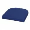 Style Selections Outdoor Seat Cushion - 20.5-in x 18.5 po x 2.75 po - Polyester - Navy -STYLE SELECTIONS Shop 41535563 L