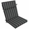 Style Selections Polyester Reversible High-Back Chair Cushion with Striped Pattern 2 Style Selections Polyester Reversible High-Back Chair Cushion with Striped Pattern -STYLE SELECTIONS Shop 41537231 L