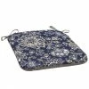 Style Selections Reversible Patio Chair Cushion - 18-in x 19-in - Polyester - Flower Blue and Grey Pattern 2 Style Selections Reversible Patio Chair Cushion - 18-in x 19-in - Polyester - Flower Blue and Grey Pattern -STYLE SELECTIONS Shop 41537486 L