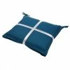 Style Selections Bistro Chair Cushions - 18-in x 15-in - Teal - 2-Piece -STYLE SELECTIONS Shop 41537540 L
