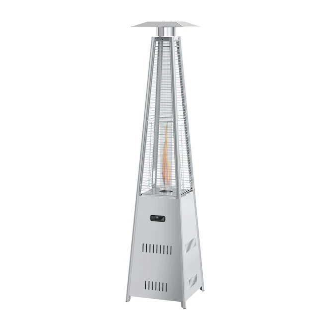 Style Selections Stainless Steel 42 000 BTU Patio Heater 3 Style Selections Stainless Steel 42 000 BTU Patio Heater
