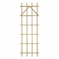Style Selections 24-in x 72-in Brown Ladder Trellis