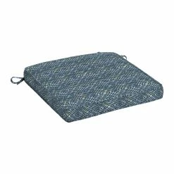 Style Selections 20-in x 20-in Outdoor Teal Tile Cushion