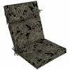Style Selections 21-in x 20-in Black Outdoor Cushion with High Back 1 Style Selections 21-in x 20-in Black Outdoor Cushion with High Back -STYLE SELECTIONS Shop 47235039 L
