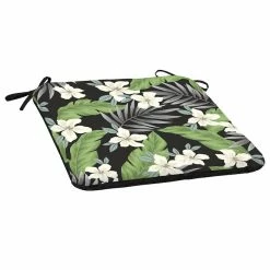 Style Selections 1-Piece Oliani Tropical Floral Seat Pad