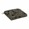 Style Selections 1-Piece Black Theodora Jacobean Floral Seat Pad -STYLE SELECTIONS Shop 47235054 L