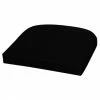 Style Selections 1-Piece Spruce Hills Black Patio Seat Pad -STYLE SELECTIONS Shop 48325009 L