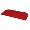 Style Selections 1-Piece Spruce Hills Red Patio Loveseat Cushion -STYLE SELECTIONS Shop 48325012 L