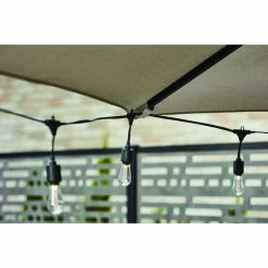 Style Selections Offset Patio Umbrella - Aluminum and Olefin - Tiltable and Rotating - Greige 9 Style Selections Offset Patio Umbrella - Aluminum and Olefin - Tiltable and Rotating - Greige -STYLE SELECTIONS Shop 48655104d L