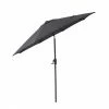 Style Selections Market Umbrella - 9-ft x 9-ft - Polyester - Black -STYLE SELECTIONS Shop 48655113 L