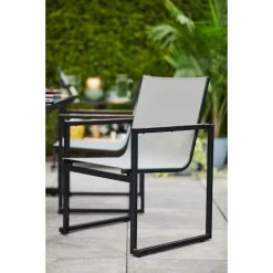 Style Selections Paxton Grey Stackable Patio Chair -STYLE SELECTIONS Shop 48655128b L