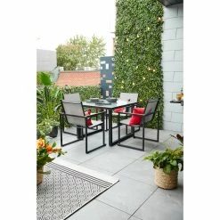Style Selections Exterior 40-in Dining Table with Glass Top -STYLE SELECTIONS Shop 48655129d L