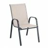 Style Selections Beige Steel and Sling Stackable Outdoor Chair -STYLE SELECTIONS Shop 48655131 L