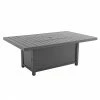 Style Selections 55,000 BTU 64-in Fire Table in Black Aluminum -STYLE SELECTIONS Shop 49095004 L