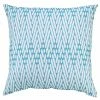 Style Selections Patio Toss Pillow - 16-in x 16-in - Polyester - Turquoise -STYLE SELECTIONS Shop 49235044 L
