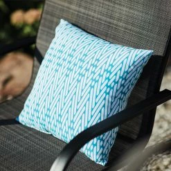Style Selections Patio Toss Pillow - 16-in x 16-in - Polyester - Turquoise 5 Style Selections Patio Toss Pillow - 16-in x 16-in - Polyester - Turquoise -STYLE SELECTIONS Shop 49235044b L