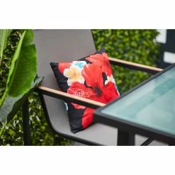 Style Selections Outdoor Throw Pillow - Hibiscus Pattern - Polyester - 16-in x 16-in 8 Style Selections Outdoor Throw Pillow - Hibiscus Pattern - Polyester - 16-in x 16-in -STYLE SELECTIONS Shop 49235075c L