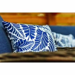 Style Selections Outdoor Throw Pillow with Leaf Pattern - 16-in x 16-in - Polyester -STYLE SELECTIONS Shop 49235078d L