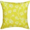 Style Selections 16-in x 16-in Yellow Floral Polyester Cushion 2 Style Selections 16-in x 16-in Yellow Floral Polyester Cushion -STYLE SELECTIONS Shop 49235142 L