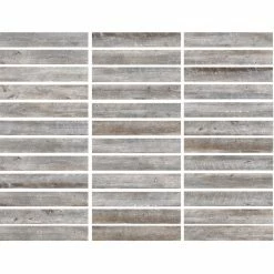 Style Selections Natural Timber 4-Pack Ash 8-in x 48-in Porcelain Wood Look Tiles -STYLE SELECTIONS Shop 57975014c L